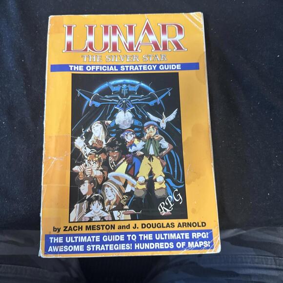 Lunar: The Silver Star (Official Strategy Guide) Complete w/ Order Form - Picture 1 of 4